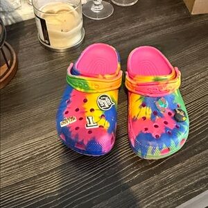 Tiedye CROCS
